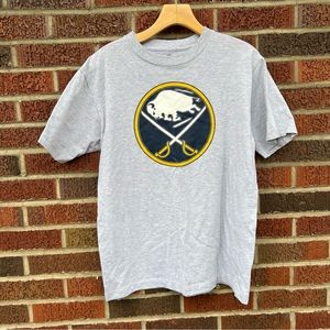 Fanatics Gray Buffalo Sabres NHL Tee Shirt